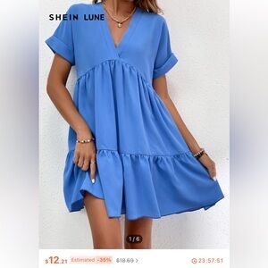 ⚡️SHEIN Blue Dress